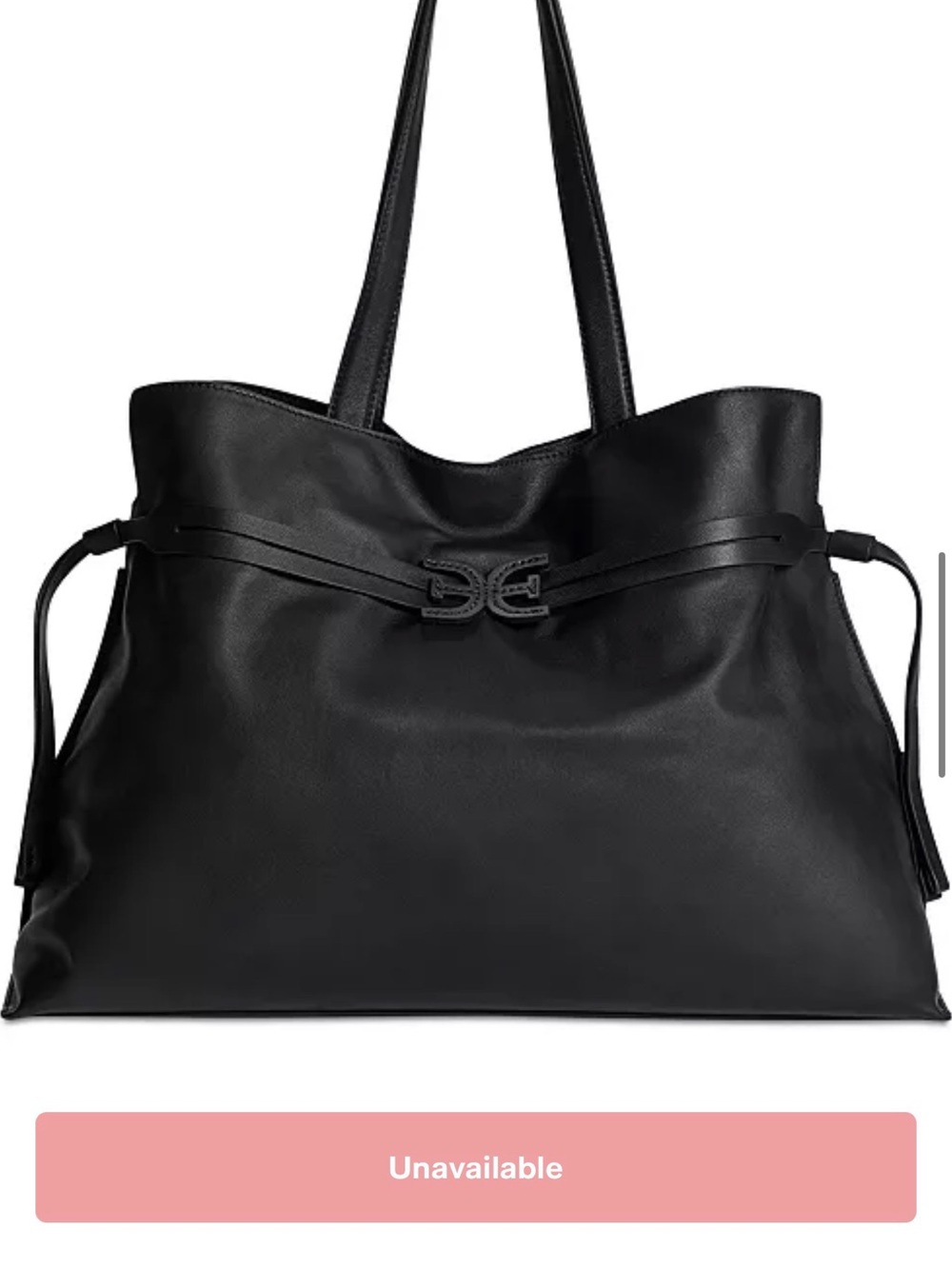 Sam Edelman Poppy Large Leather
Drawstring Tote